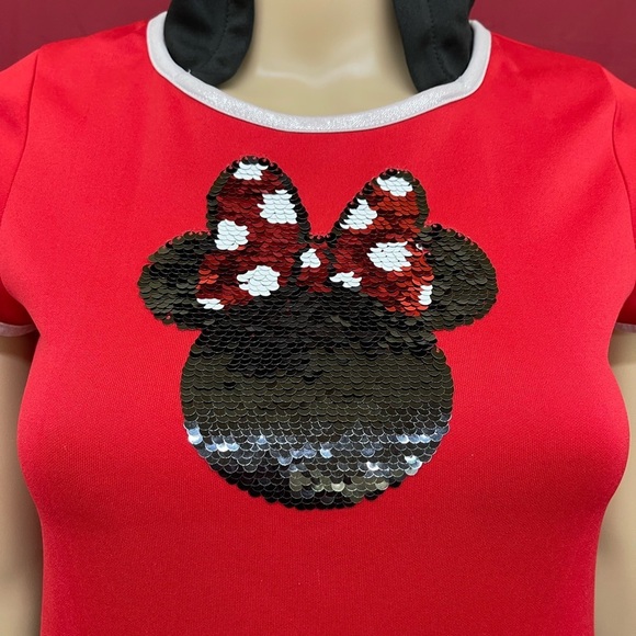 Disney Jerry Leigh Hooded Minnie Mouse Dress Size XL (14/16) women’s size small - Picture 4 of 8